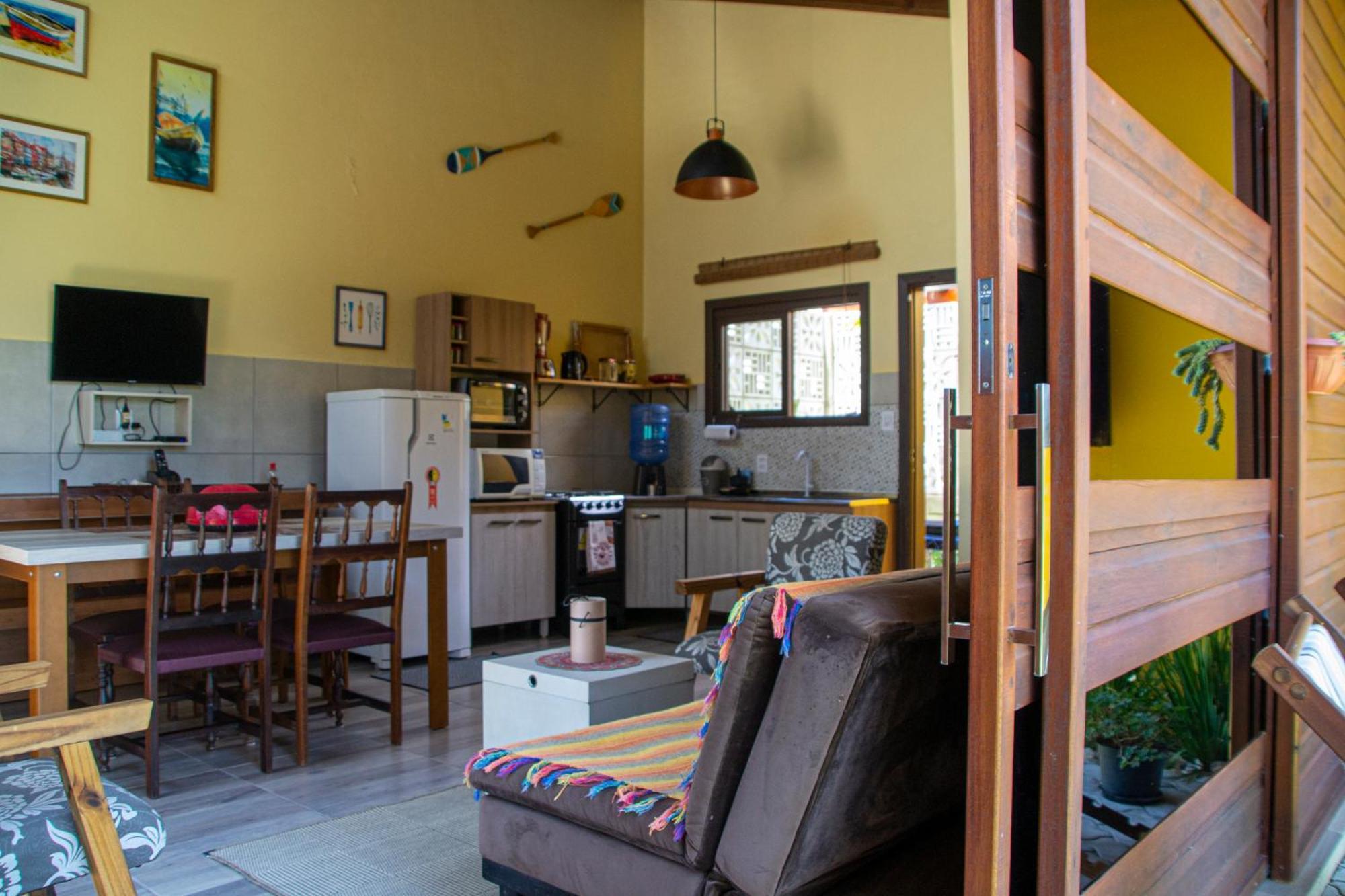 A Casa Amarela - Conforto E Tranquilidade Proximo Ao Mar Balneario Gaivota Екстер'єр фото