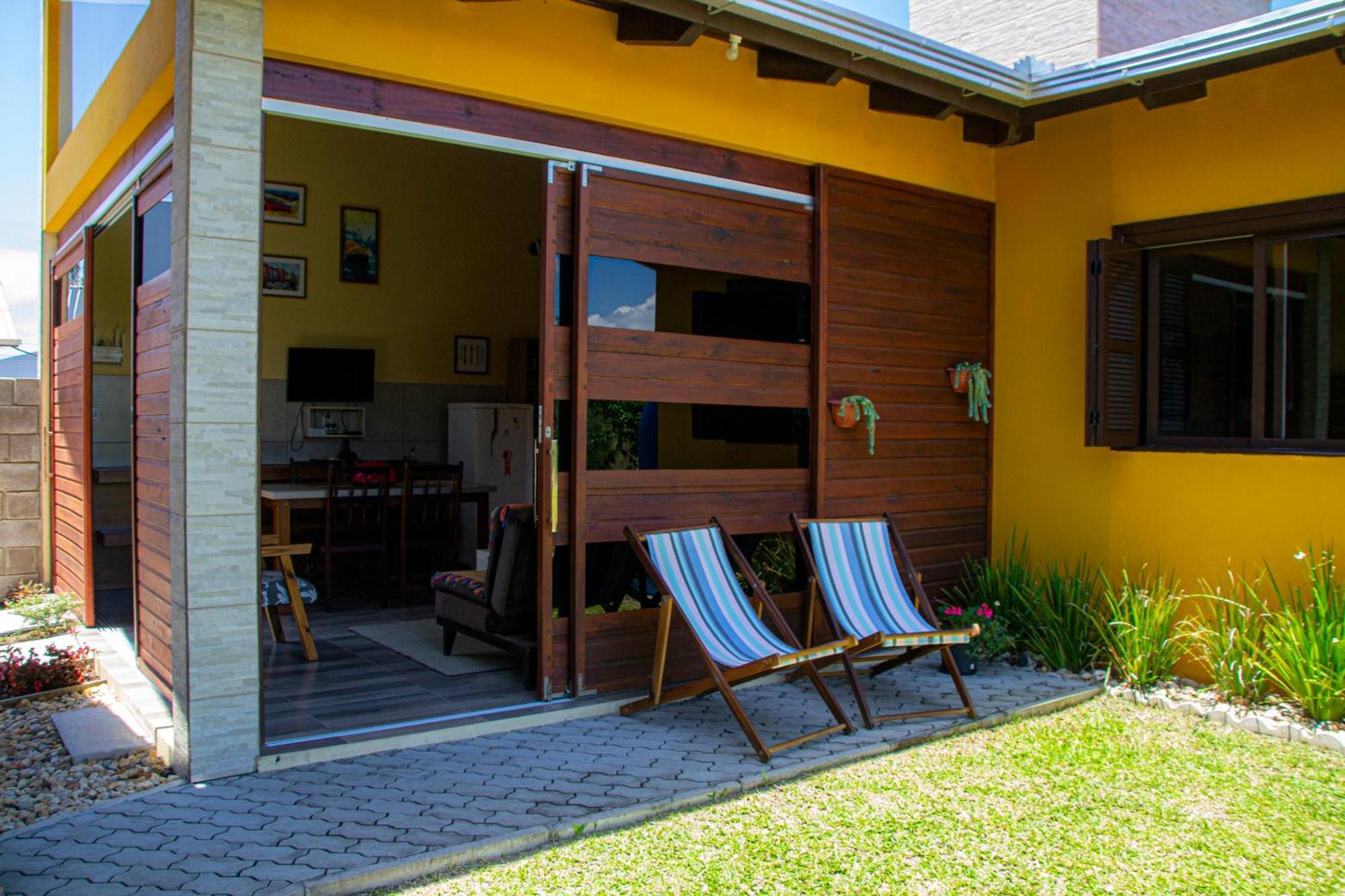 A Casa Amarela - Conforto E Tranquilidade Proximo Ao Mar Balneario Gaivota Екстер'єр фото