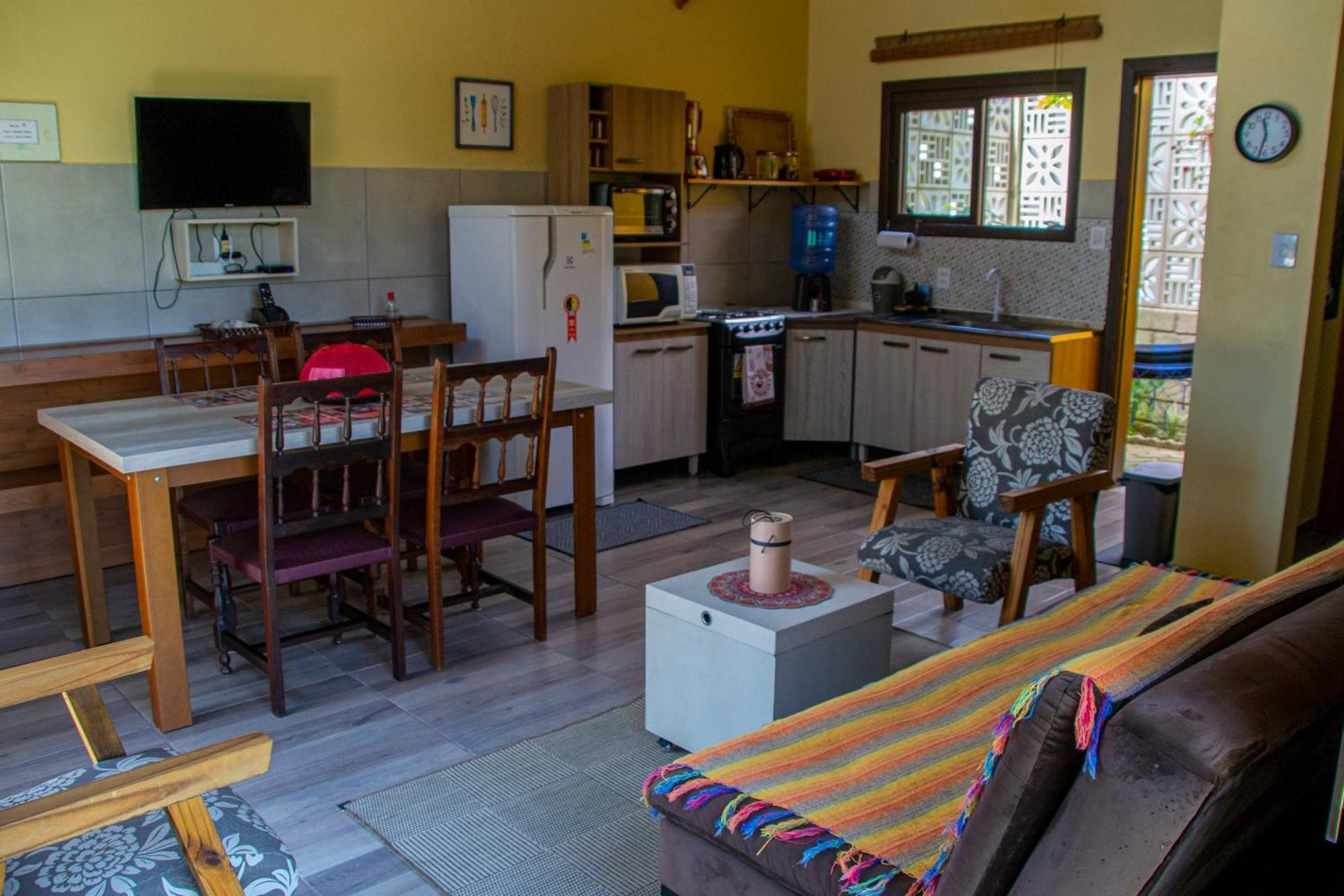A Casa Amarela - Conforto E Tranquilidade Proximo Ao Mar Balneario Gaivota Екстер'єр фото