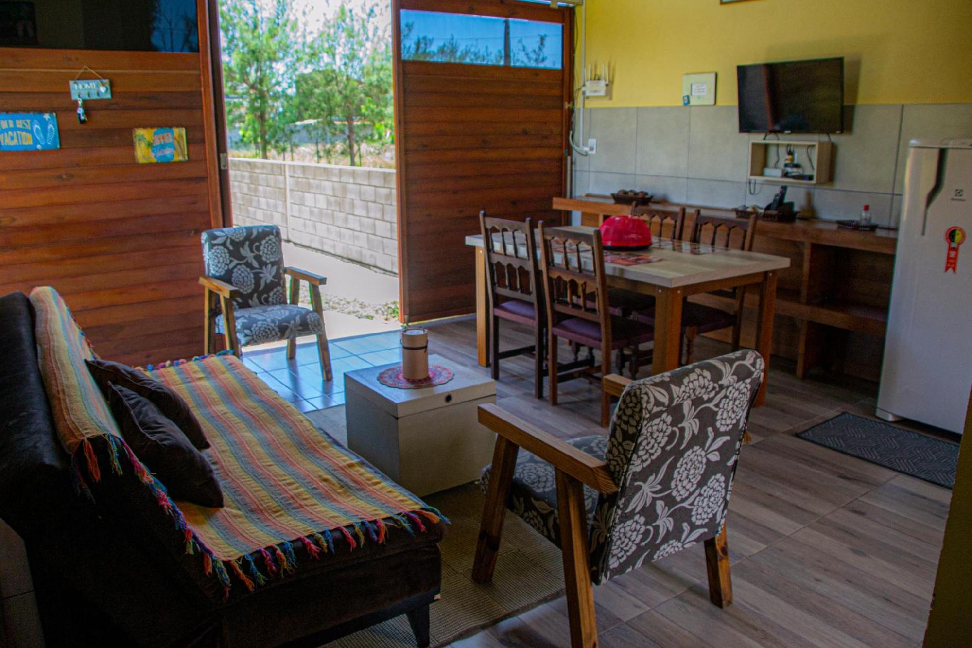 A Casa Amarela - Conforto E Tranquilidade Proximo Ao Mar Balneario Gaivota Екстер'єр фото